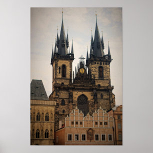 Affiche Vieille ville Prague