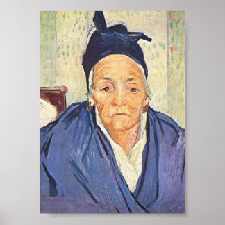 Affiche Vielle femme d'Arles, Vincent van Gogh