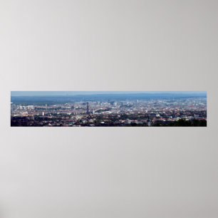 Affiche Vienne Autriche Panorama