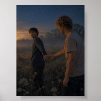 Affiche Viens avec moi | Projet d'art gay