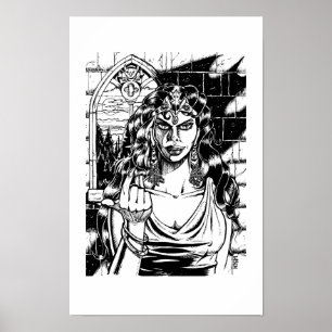 Affiche "Viens ici" - Illustration de Tracy Lesch