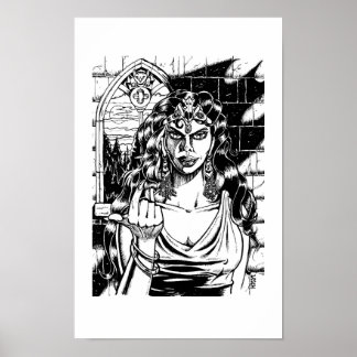 Affiche "Viens ici" - Illustration de Tracy Lesch