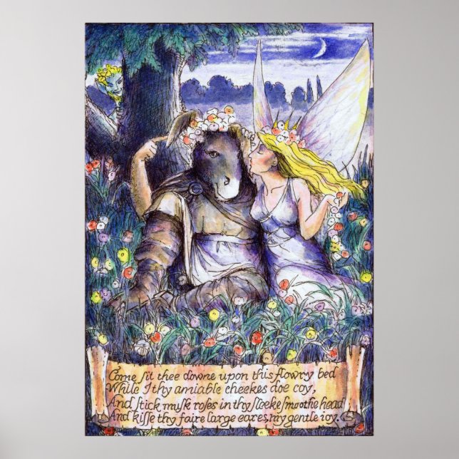 Affiche Viens t'assoir sur ce lit d'eau (Devant)