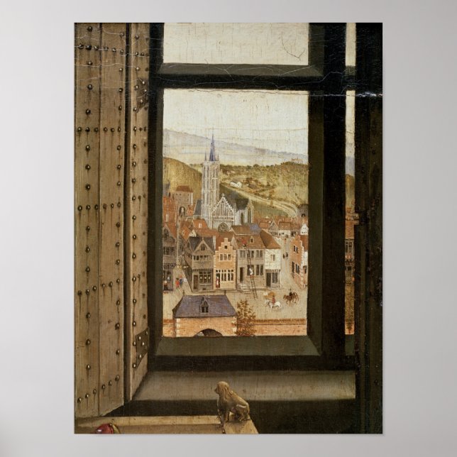 Affiche Vierge et enfant avant un feu, c.1440 2 (Devant)