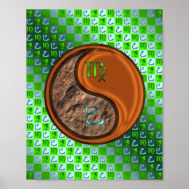 Affiche Vierge et serpent à bois (Devant)