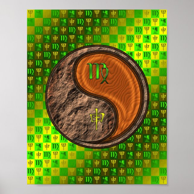 Affiche Vierge et singe du bois (Devant)