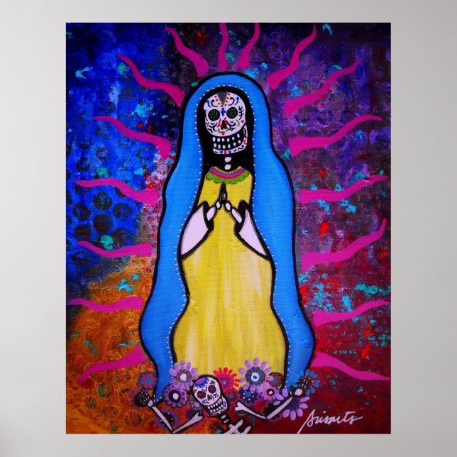 Affiche Vierge Guadalupe (Devant)