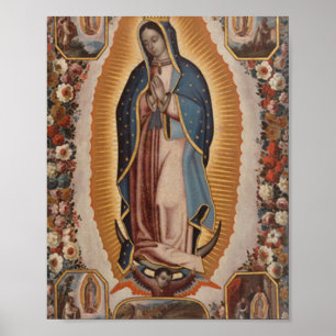Affiche Vierge Guadalupe