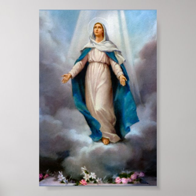 Affiche Vierge Marie (Devant)