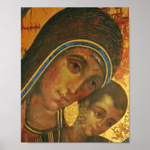 Affiche Vierge Marie Voie néocatechuménale