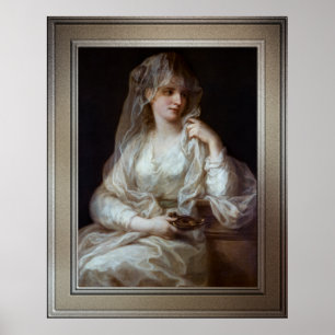 Affiche Vierge vestale par Angelika Kauffmann