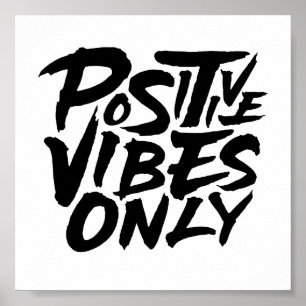 Affiche Vies positives uniquement