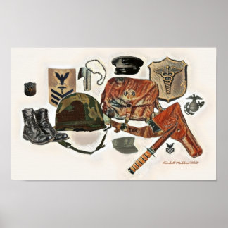 Affiche Vietnam Era Medic
