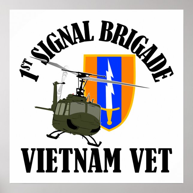Affiche Vietnam Vet - 1er Sig Bde (Devant)