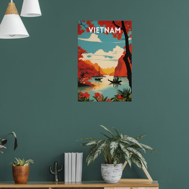 Affiche Vietnam Vintage (Salon 1)