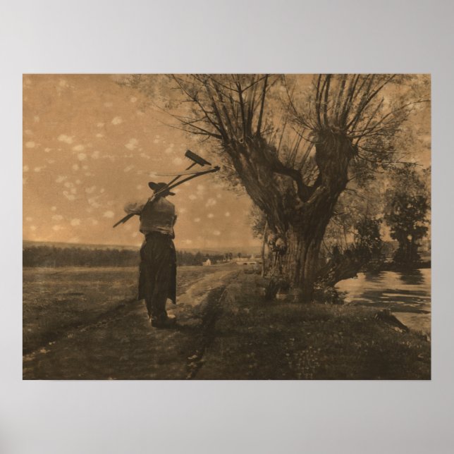 Affiche Vieux agriculteur Pioneer (Devant)