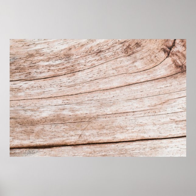 Affiche Vieux arrière - plan de texture du panneau en bois (Devant)