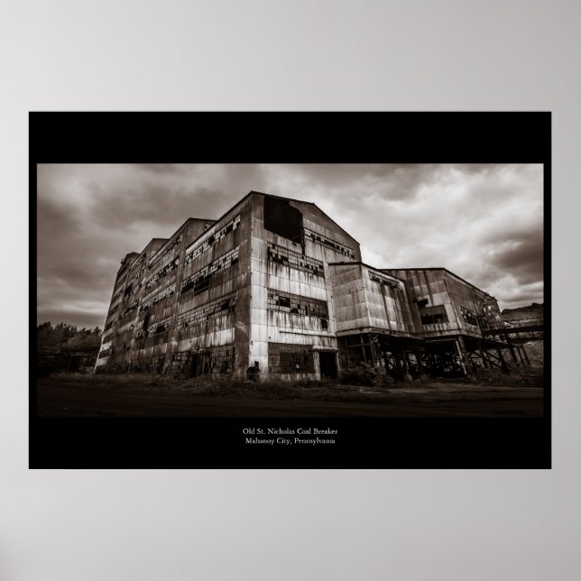 Affiche Vieux brise-charbon St. Nicholas (Devant)