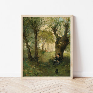 Affiche Vieux Chemin À Auvers   Berthe Morisot