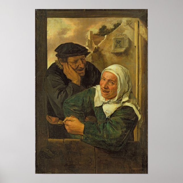 Affiche Vieux couple (Devant)