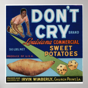 Affiche Vieux étiquettes vintages de caisse de fruit de