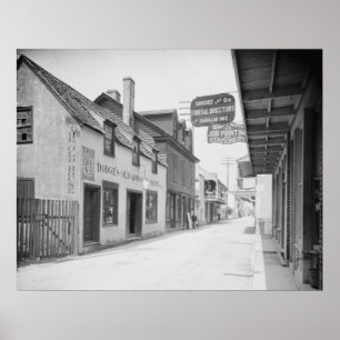 Affiche Vieux magasin de la curiosité de Dodge (rue de St