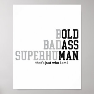 Affiche Vieux Monsieur Drôle Blague Papa Grand-père Mari P