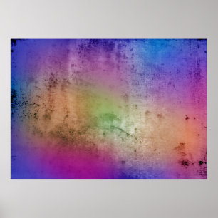 Affiche Vieux mur de couleur grunge fond abstrait, antique