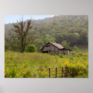 Affiche Vieux Pays Photo de la grange