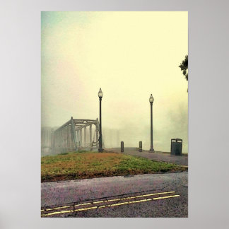 Affiche Vieux pont sur Bayou St John