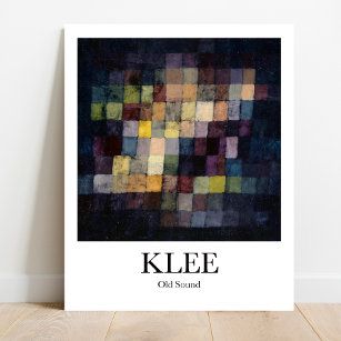 Affiche Vieux son par Paul Klee
