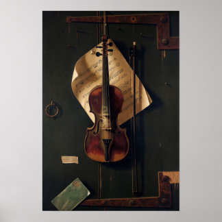 Affiche Vieux Violon