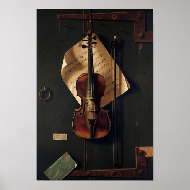 Affiche Vieux Violon (Devant)