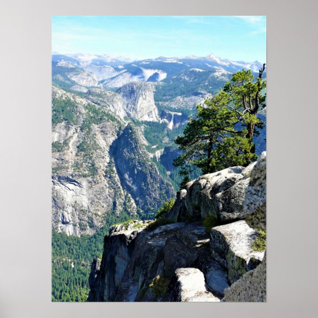Affiche View from Glacier Point, Yosemite, CA (Devant)