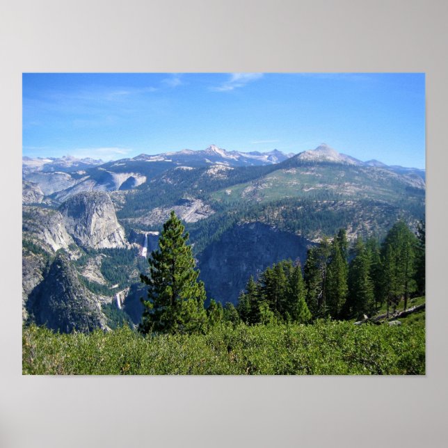 Affiche View from Glacier Point, Yosemite, CA (Devant)