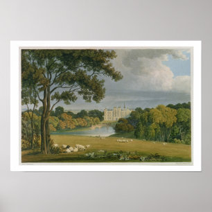 Affiche View of Burghley House, seat of the Marquis of Exe