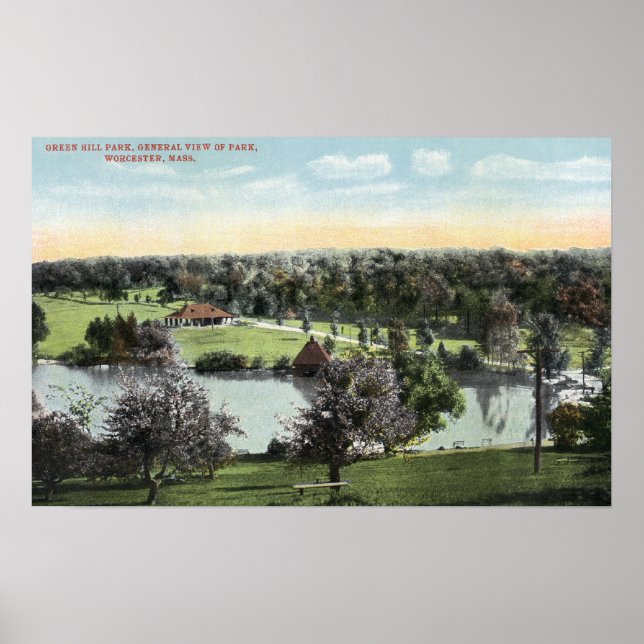 Affiche View of Green Hill Park (Devant)