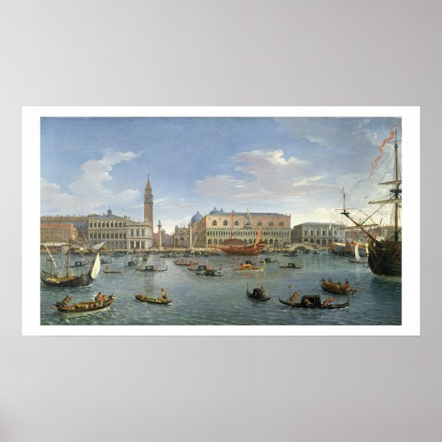 Affiche View of Venice from the Island of San Giorgio (Devant)