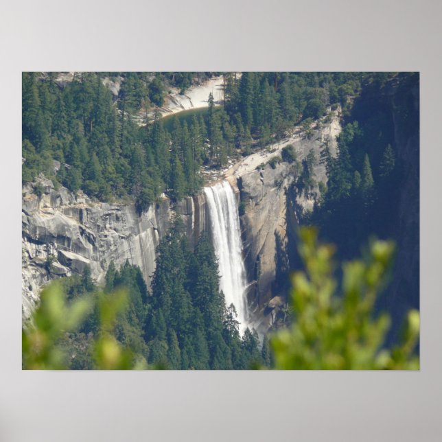 Affiche View of Vernal Falls from Glacier Point (Devant)