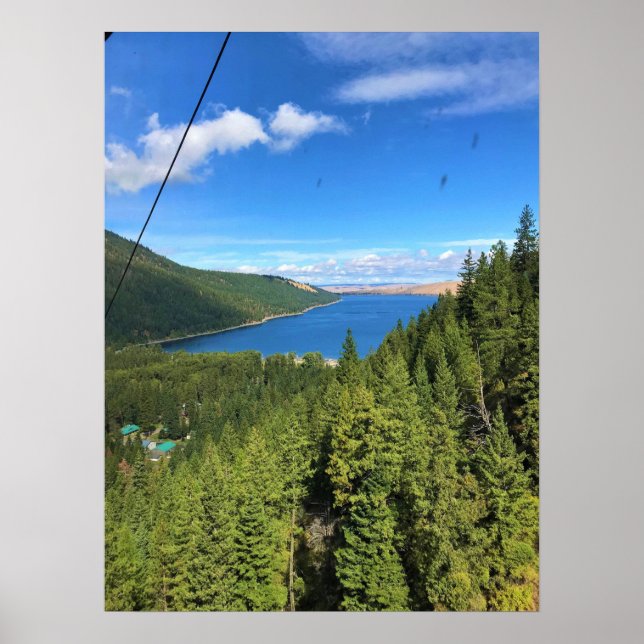 Affiche View of Wallowa Lake (Devant)