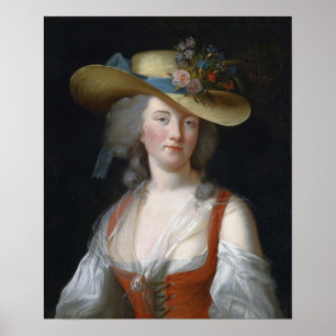 Affiche Vigée Le Brun - Anne Catherine