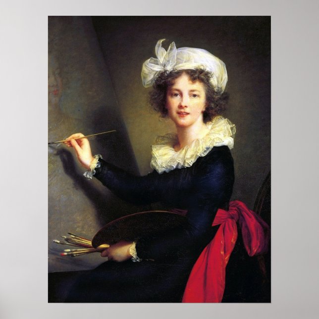 Affiche Vigée Le Brun - Autoportrait (Devant)