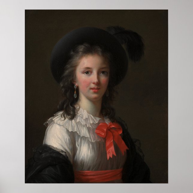 Affiche Vigée Le Brun - Autoportrait (Devant)