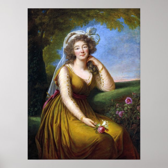 Affiche Vigée Le Brun - Du Barry (Devant)