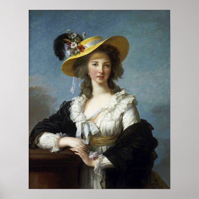 Affiche Vigée Le Brun - Duchesse De Polignac (Devant)