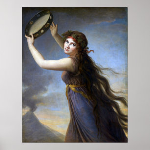 Affiche Vigée Le Brun - Lady Hamilton