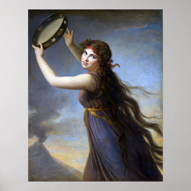 Affiche Vigée Le Brun - Lady Hamilton (Devant)