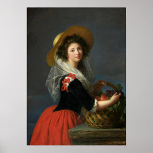 Affiche Vigée Le Brun - Marie Gabrielle De Gramont