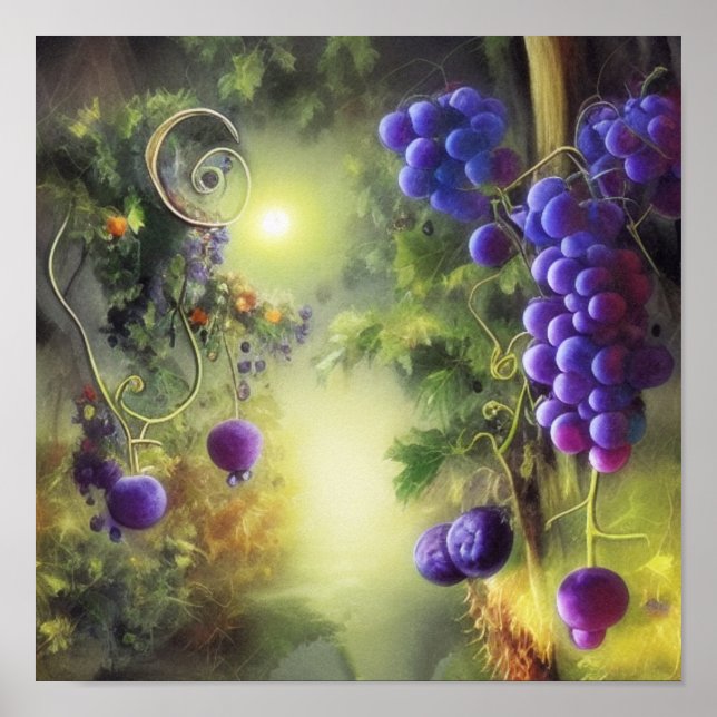 Affiche Vigne vierge tendre (Devant)