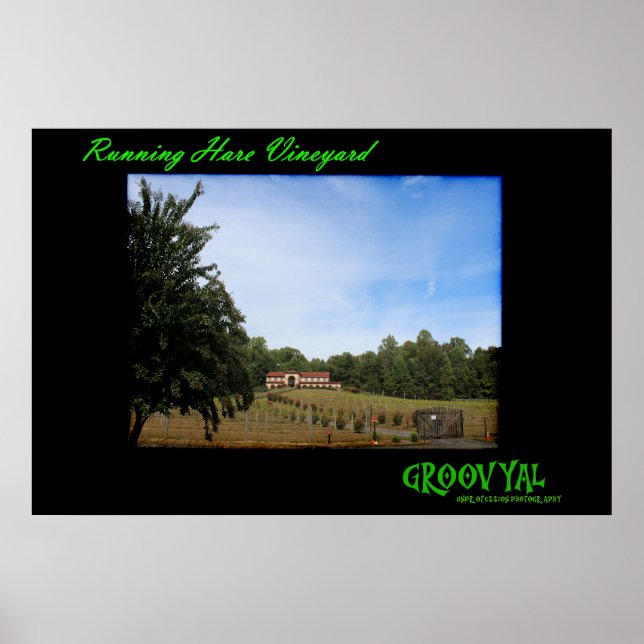 Affiche Vignoble de Hares (Devant)